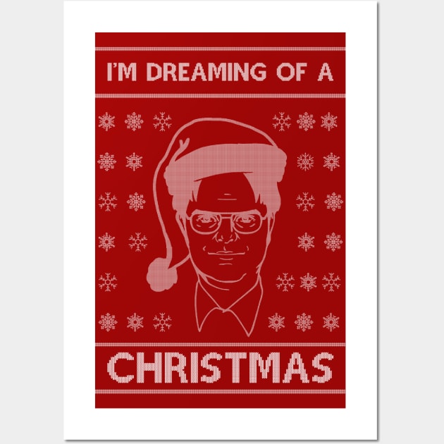 I'm dreaming of a Dwight Christmas Wall Art by toruandmidori